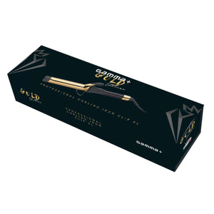 Gamma+ Iron Clip XL 32mm Curling Iron - Available in Rainbow or Gold