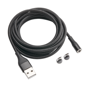 Gamma+ Magnetic Power Cord with USB & Mini USB Connectors