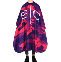 Load image into Gallery viewer, StyleCraft Waterproof Barber/Stylist Cape - Pink Camo
