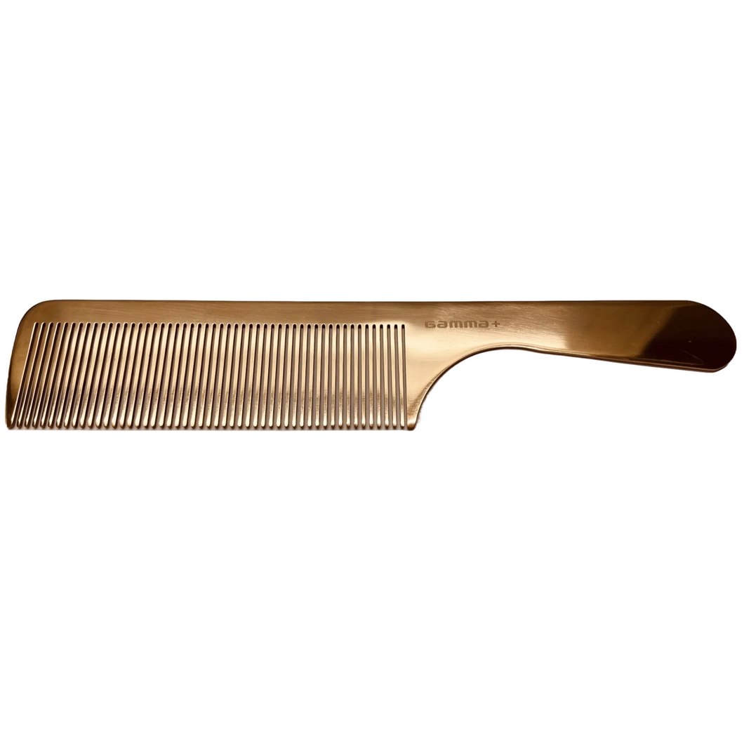 Gamma+ Metal Rake Comb - Rose Gold