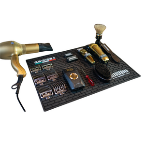 Gamma+ Professional Barber Tools Mat/Station Organiser