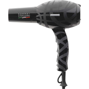 Gamma+ L'Italiano Hairdryer - Available in Black or Orange