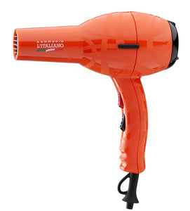 Gamma+ L'Italiano Hairdryer - Available in Black or Orange