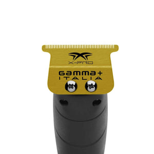 Gamma+ X-Pro Wide Gold Titanium Fixed Blade for Trimmer