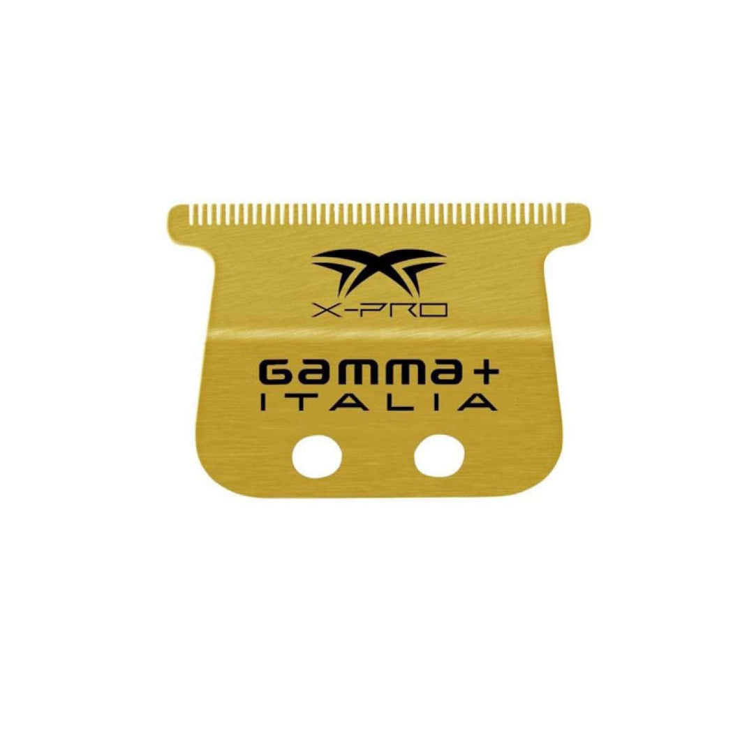 Gamma+ X-Pro Wide Gold Titanium Fixed Blade for Trimmer